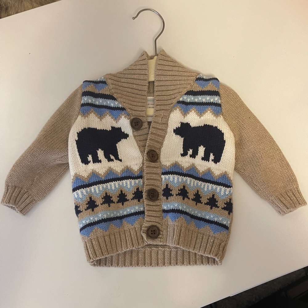 Bear Gymboree knit sweater